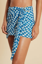 Charger l'image dans la galerie, Gallery: Blueman Jupe De Page Xadrez Mini Skirt Fivela