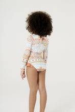 Charger l'image dans la galerie, Model Back: Blueman Une Pièce Fille Maio Amber Saudacao Ao Sol Inf