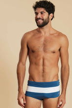 Charger l'image dans la galerie, Image 03: Blueman Sunga / Boxer Sunga Army Crepúsculo Bicolor Liso Azul