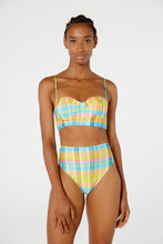 Charger l'image dans la galerie, Model Front: Blueman Haut Top Laise Hot Xadrez Candy