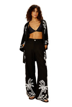 Charger l'image dans la galerie, Image 03: Blueman Robe De Plage Kimono Barrado Preto