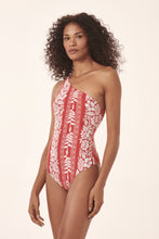 Charger l'image dans la galerie, Model Front: Blueman Une Pièce Sardenha Barrado-Paraiso