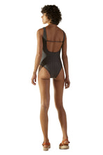 Charger l'image dans la galerie, Image 02: Blueman Une Pièce Textura Zaz Cinza Preto