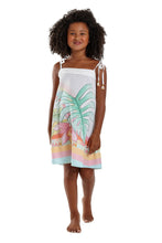 Charger l'image dans la galerie, Model Front: Blueman Mini Dress Vestido Lily O Sorte Espirito Solar
