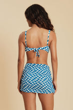 Charger l'image dans la galerie, Model Back: Blueman Jupe De Page Xadrez Mini Skirt Fivela
