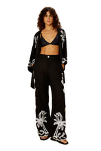 Charger l'image dans la galerie, Model Front: Blueman Robe De Plage Kimono Barrado Preto
