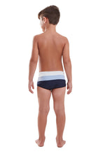 Charger l'image dans la galerie, Model Back: Blueman Maillot De Bain Garçon Sunga Army Crepusculo Fresh Marinho Inf
