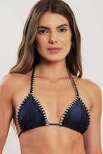 Charger l'image dans la galerie, Gallery: Blueman Haut Top Navy-Blue Dance-Art
