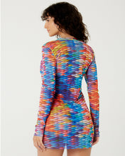 Charger l'image dans la galerie, Image 06: Blueman Mini Dress Vestido Tule Manga Longa Escama
