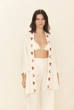 Charger l'image dans la galerie, Gallery: Blueman Robe De Plage Kimono Jade Offwhite
