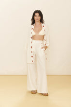 Charger l'image dans la galerie, Model Front: Blueman Robe De Plage Kimono Jade Offwhite
