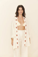 Charger l'image dans la galerie, Gallery: Blueman Robe De Plage Kimono Jade Offwhite
