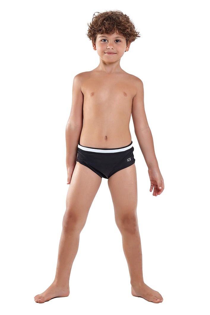 Model Front: Blueman Maillot De Bain Garçon Army Onassis Preto Inf