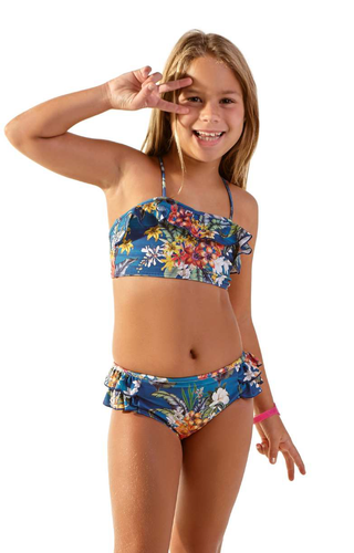 Model Front: Blueman Deux Pièces Fille Bikini Nina Arta