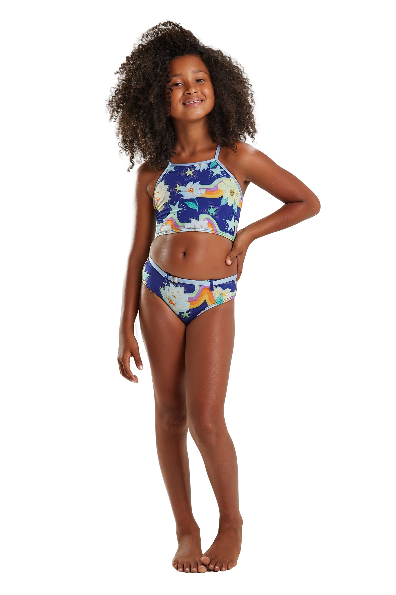 Model Front: Blueman Deux Pièces Fille Biquini Lais Ceu De Flor