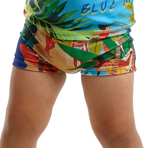 Model Back: Blueman Maillot De Bain Bébé Bottom John Manga Longa Baby Maresia