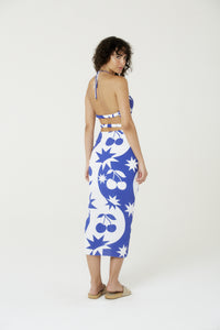 Model Back: Blueman Jupe De Page Bottom Set Cerise