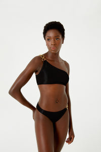 Image 05: Blueman Bas Bottom Textura Wavy Shine Preto