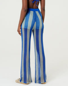 Image 05: Blueman Pantalon De Plage Calca Tricot Listras