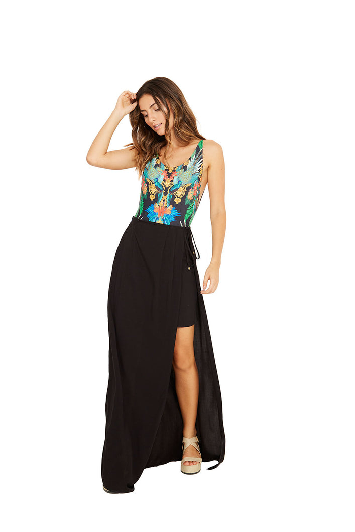 Model Front: Blueman Jupe De Page Clea Preto
