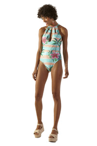 Model Front: Blueman Une Pièce Gotas Levemente