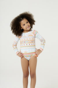 Model Front: Blueman Une Pièce Fille Maio Amber Saudacao Ao Sol Inf
