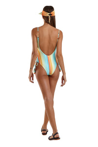 Model Back: Blueman Une Pièce Maio Betta Granita