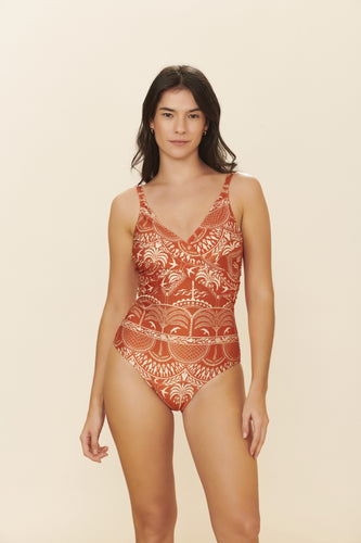 Model Front: Blueman Une Pièce Maio Brisa-Suave New Atracao