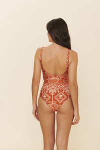 Model Back: Blueman Une Pièce Maio Brisa-Suave New Atracao
