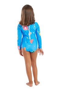Model Back: Blueman Une Pièce Fille Maio John Manga Longa Sticker