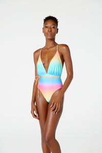 Model Front: Blueman Une Pièce Maio Natasha Degrade Mentos