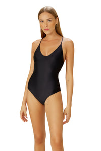 Model Front: Blueman Une Pièce Maio Preto Jolie