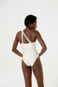 Model Back: Blueman Une Pièce Maio Viena Liso Off White