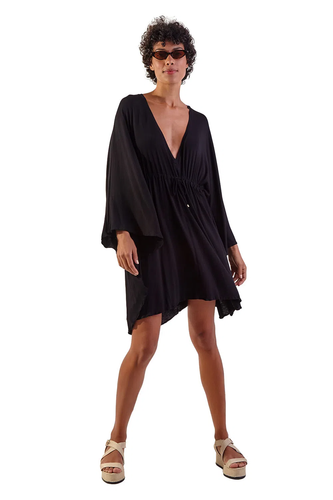 Model Front: Blueman Vêtement De Plage New Equilibrio Liso Preto