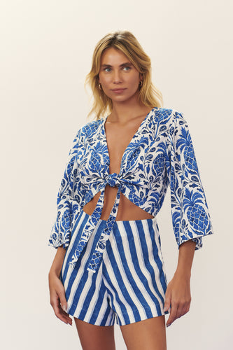 Gallery: Blueman Combishorts De Plage Romper Seiva-Doce-Azul