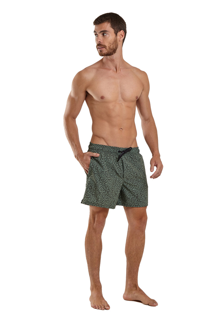 Model Front: Blueman Short De Bain Short Bari Pocket Bossa Selvagem