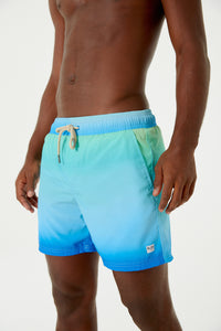 Image 03: Blueman Short De Bain Short Degrade Sky