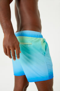 Image 05: Blueman Short De Bain Short Degrade Sky