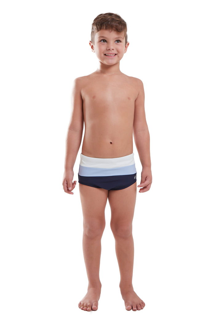 Model Front: Blueman Maillot De Bain Garçon Sunga Army Crepusculo Fresh Marinho Inf