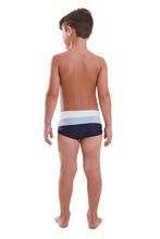 Charger l&#39;image dans la galerie, Model Back: Blueman Maillot De Bain Garçon Sunga Army Crepusculo Fresh Marinho Inf
