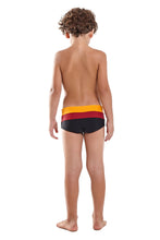 Charger l&#39;image dans la galerie, Model Back: Blueman Maillot De Bain Garçon Sunga Army Crepusculo Heat
