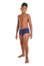 Charger l&#39;image dans la galerie, Model Front: Blueman Maillot De Bain Garçon Sunga Army Fit Frisos Marinho
