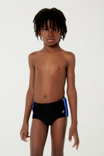 Charger l&#39;image dans la galerie, Model Front: Blueman Maillot De Bain Garçon Sunga Army Tripe Color Ver24 Preto
