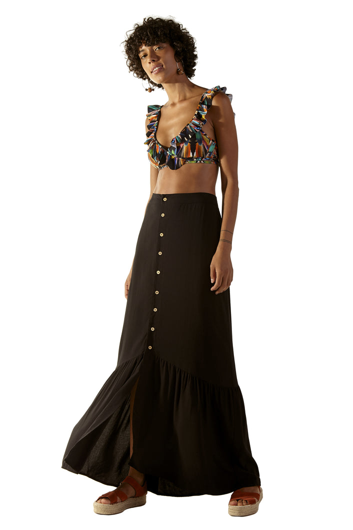 Model Front: Blueman Jupe De Page Talia Preto