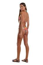 Charger l&#39;image dans la galerie, Model Back: Blueman Haut Top Caribe Flower Power
