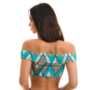 Model Back: Blueman Haut Top Carmem Barlavento