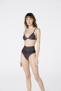 Model Front: Blueman Haut Top Friso Raios Degrade