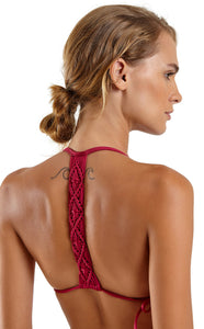 Image 05: Blueman Haut Top Max Macrame Liso Rosa