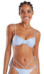 Image 06: Blueman Haut Top Pepe Liso Azul
