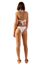 Charger l&#39;image dans la galerie, Model Back: Blueman Haut Top Ray Off White
